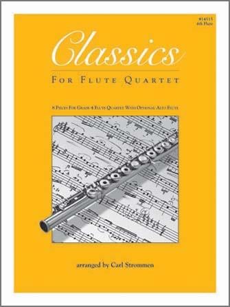 Classics For Flute Quartet - 4th Flute